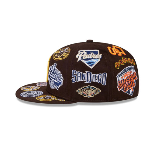 San Diego Padres Special All-Over Fitted Cap