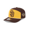 San Diego Padres Split-Panel Stretch-Snap in Yellow