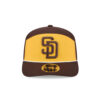 San Diego Padres Split-Panel Stretch-Snap in Yellow