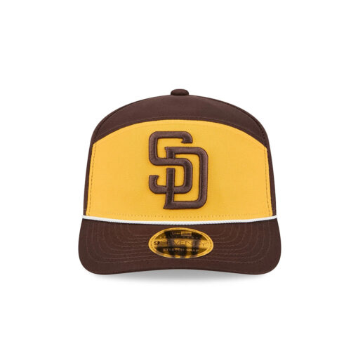 San Diego Padres Split-Panel Stretch-Snap in Yellow