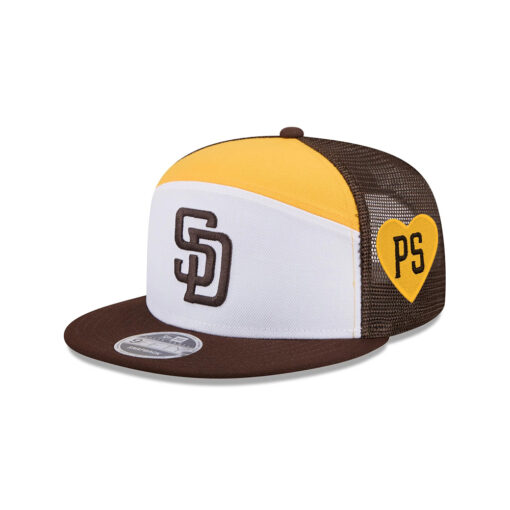 San Diego Padres Split-Panel Trucker Cap