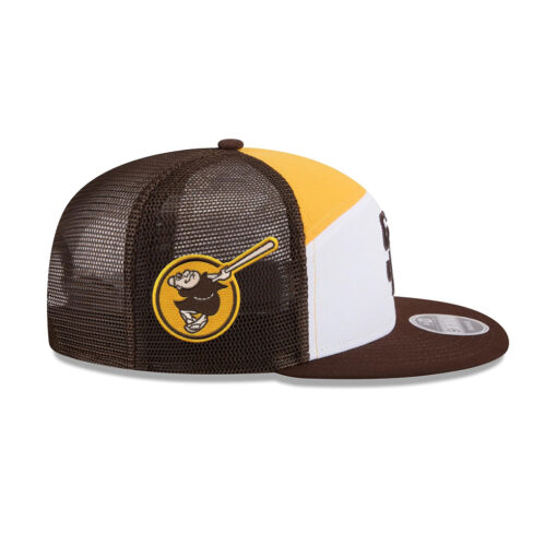 San Diego Padres Split-Panel Trucker Cap