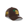 San Diego Padres State Outline A-Frame Trucker Cap in Brown