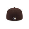 San Diego Padres State Outline Fitted Cap in Brown