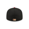 San Diego Padres Team Card Graphic Fitted Cap in Black/Red