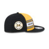 San Diego Padres Team Stripe Snapback in Yellow