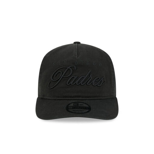 San Diego Padres Tonal Script Adjustable Cap in Black
