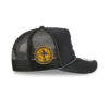 San Diego Padres Washed Fabric A-Frame Trucker Cap in Black