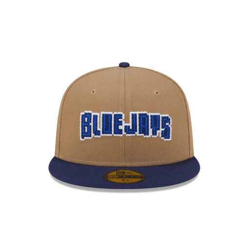 Toronto Blue Jays 8-Bit Wordmark Fitted Cap