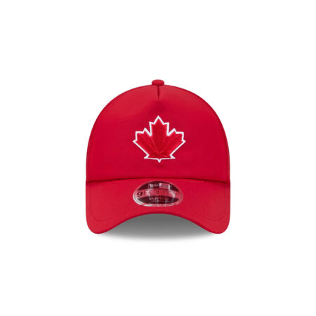Toronto Blue Jays Alt Leaf Practice-Day Mesh Trucker Cap