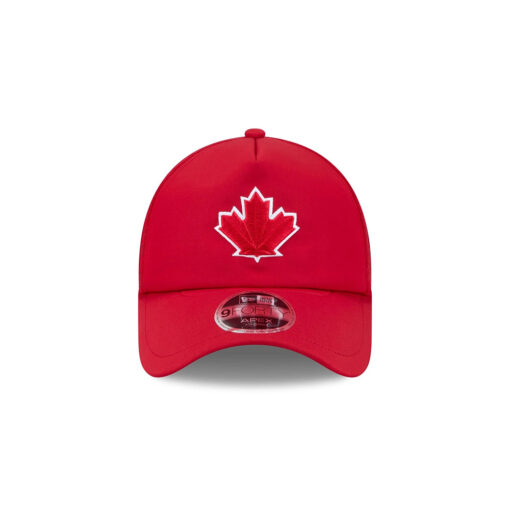 Toronto Blue Jays Alt Leaf Practice-Day Mesh Trucker Cap