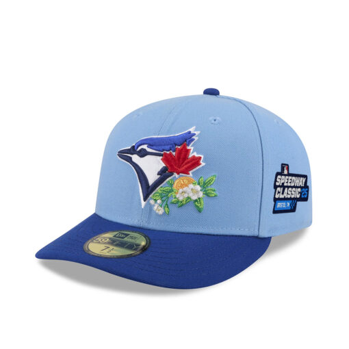 Toronto Blue Jays Floral Camp Low-Profile Fitted Cap
