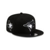 Toronto Blue Jays Monochrome Snapback in Black and White