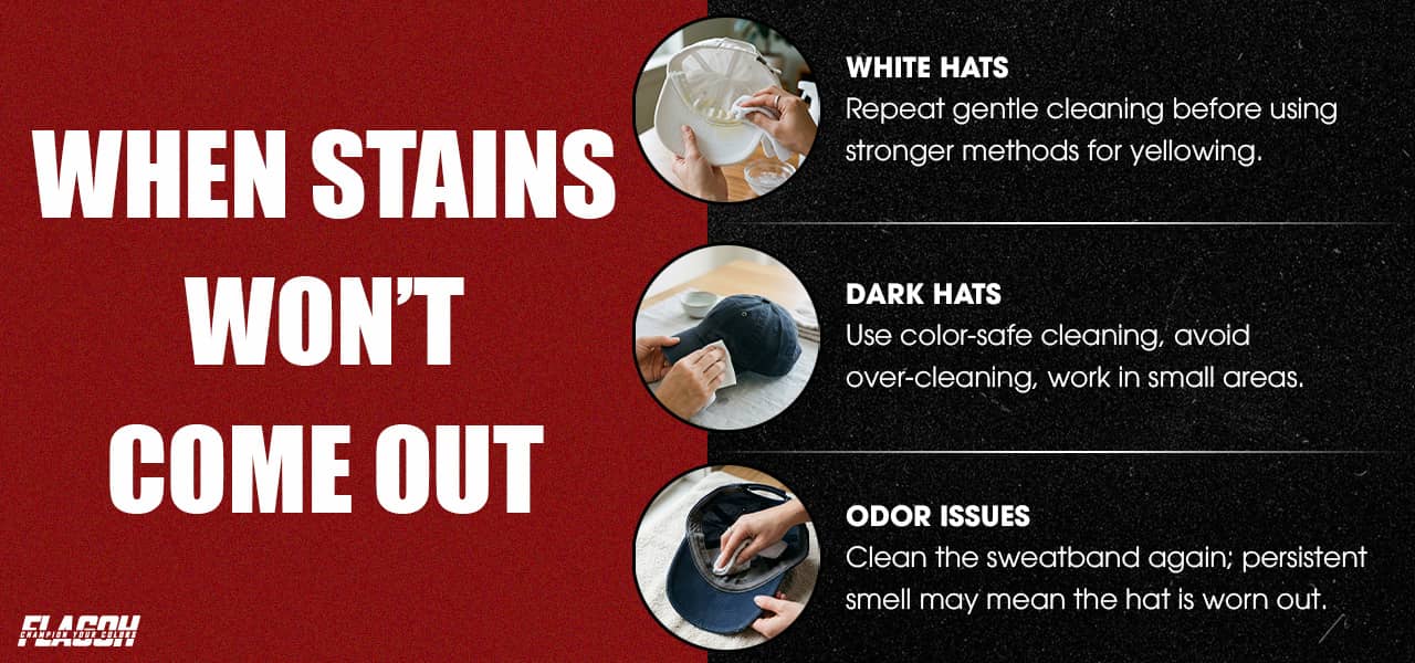 What to Do if the Stain Does Not Come Out