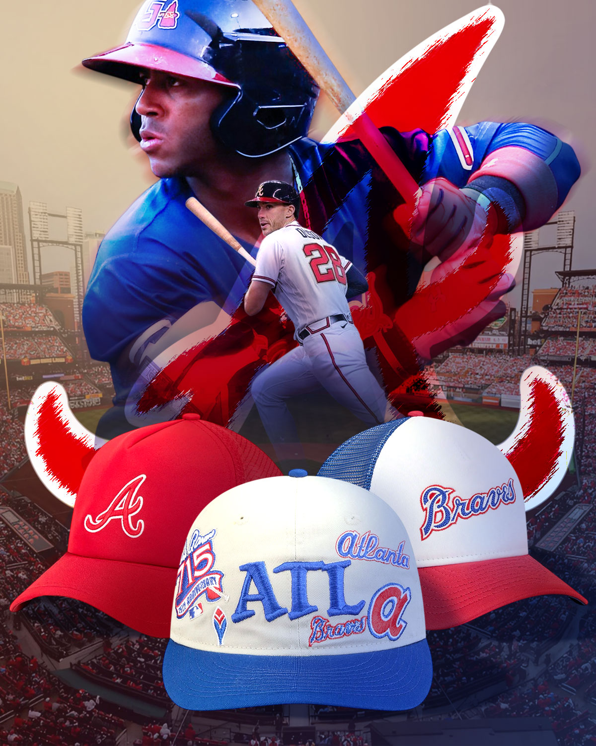MLB Snapback Hats 1 Atlanta Braves snapbacks hats