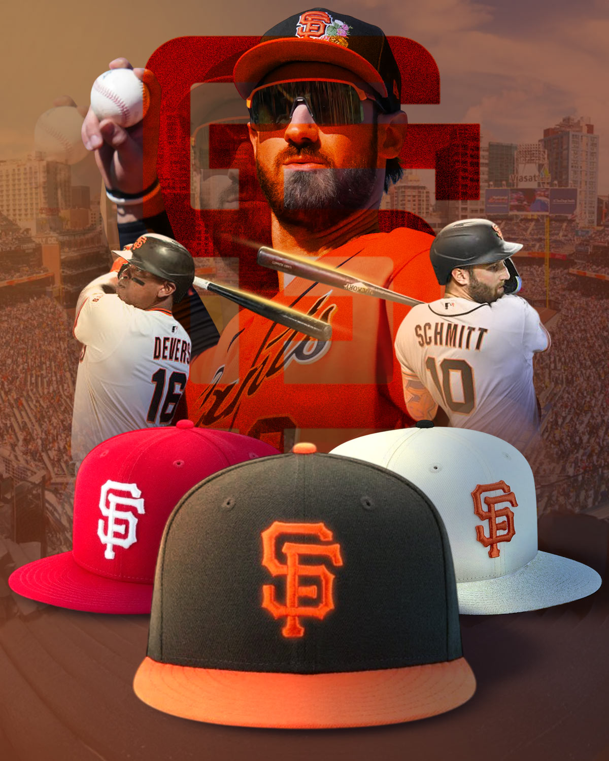 MLB Fitted Hats 3 San Francisco Giants Hats