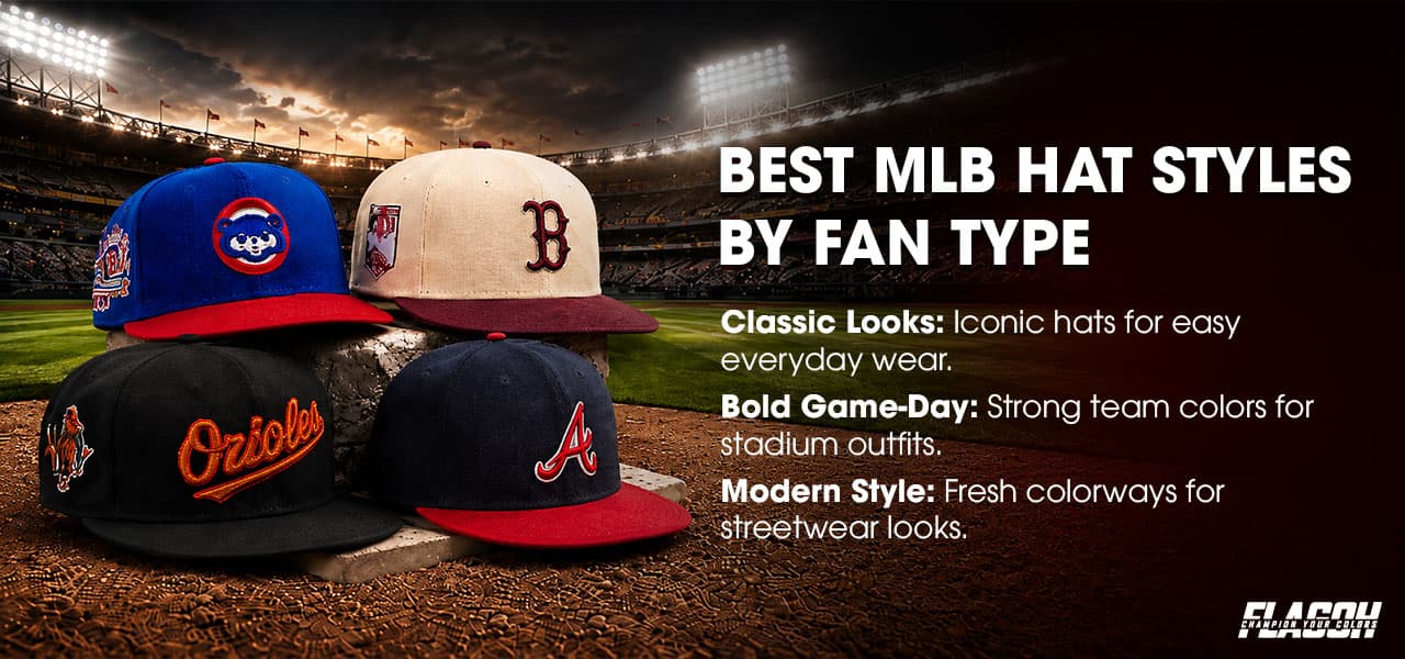 Best MLB Hat Styles by Fan Type
