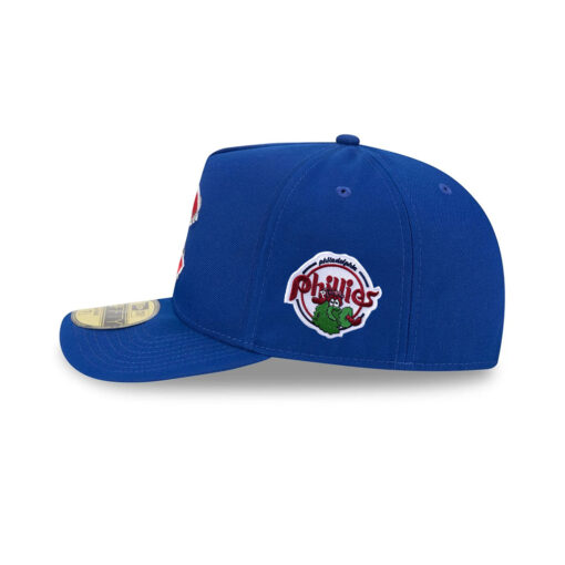 Chicago Cubs Barbed Wire Street Fitted Cap in Blue