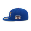Chicago Cubs Bear Mascot Fitted Cap in Blue
