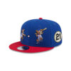 Chicago Cubs Bear Mascot Snapback in Blue