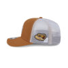 Chicago Cubs Bronze Alt Fan Trucker Cap in Khaki