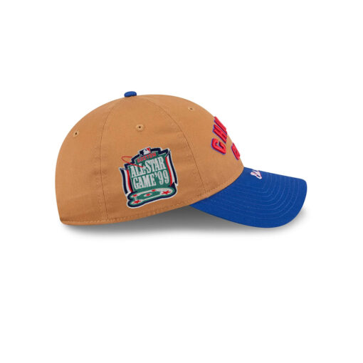 Chicago Cubs Bronze Fan Adjustable Cap in Brown