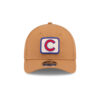 Chicago Cubs Bronze Fan Adjustable Cap in Khaki