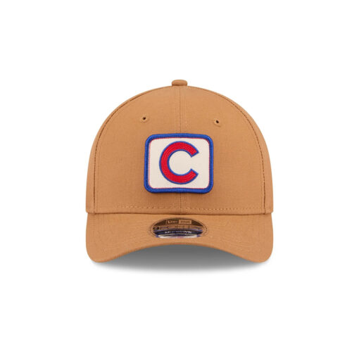 Chicago Cubs Bronze Fan Adjustable Cap in Khaki