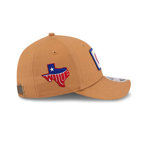 Chicago Cubs Bronze Fan Adjustable Cap in Khaki