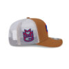 Chicago Cubs Bronze Game Day Trucker Cap in Khaki
