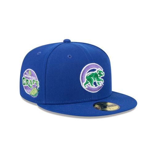 Chicago Cubs Bubblegum Fan Fitted Cap in Blue