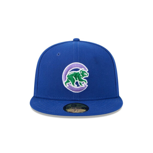Chicago Cubs Bubblegum Fan Fitted Cap in Blue