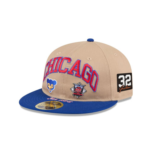 Chicago Cubs Camel Retro Fitted Cap in Brown Chicago Cubs Camel Retro Fitted Cap in Brown