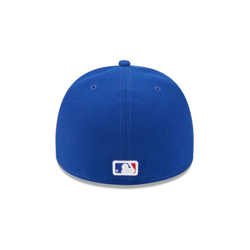 Chicago Cubs Cartoon Fan Fitted Cap in Navy