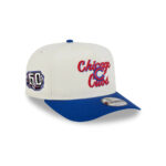 Chicago Cubs Chainstitch Fan Snapback Cap in White