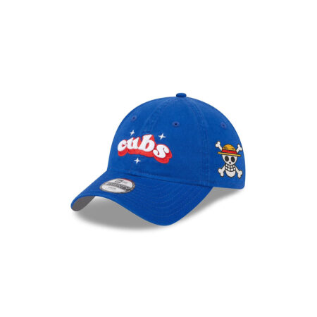 Chicago Cubs Cheer Fan Adjustable Cap in Blue