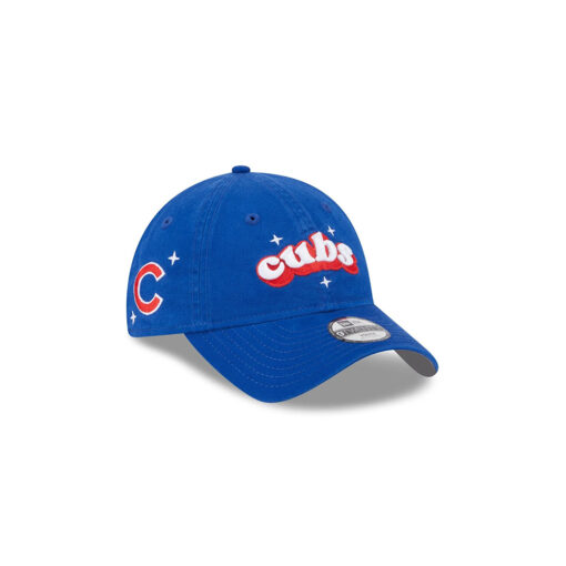 Chicago Cubs Cheer Fan Adjustable Cap in Blue