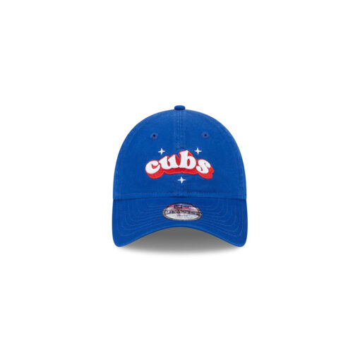 Chicago Cubs Cheer Fan Adjustable Cap in Blue