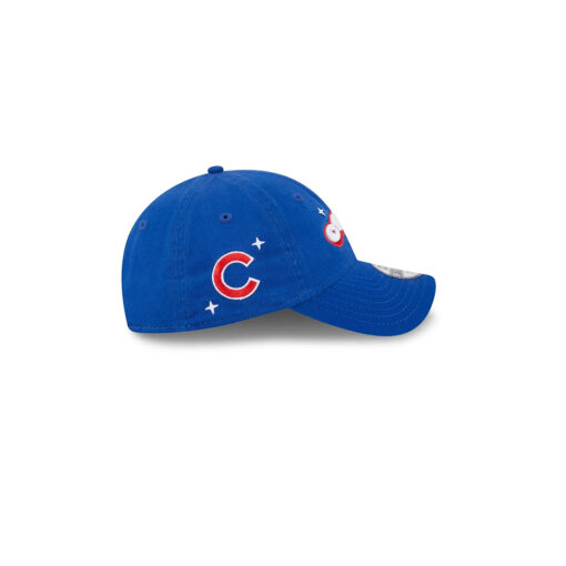 Chicago Cubs Cheer Fan Adjustable Cap in Blue