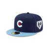 Chicago Cubs City Night Fitted Cap in Navy