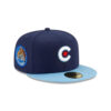 Chicago Cubs City Night Fitted Cap in Navy