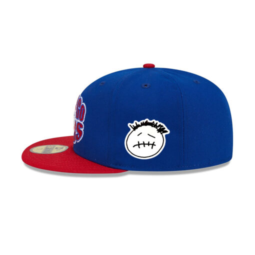 Chicago Cubs Classic Fan Fitted Cap in Navy Chicago Cubs Classic Fan Fitted Cap in Navy