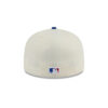 Chicago Cubs Clean Chrome Fitted Cap in White