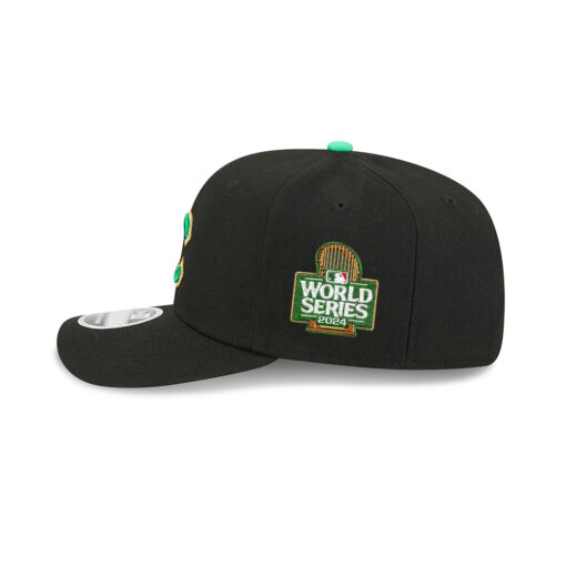 Chicago Cubs Clover Fan Stretch-Snap Cap in Black Chicago Cubs Clover Fan Stretch-Snap Cap in Black