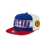 Chicago Cubs Curved Stripe A-Frame Fitted Cap in White
