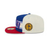 Chicago Cubs Curved Stripe A-Frame Fitted Cap in White