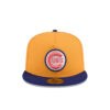 Chicago Cubs Gold Logo Fitted Cap in Gold