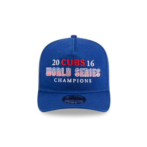 Chicago Cubs Historic Win Snapback Cap in Blue