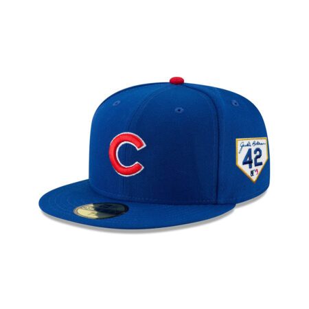 Chicago Cubs Imanaga Side Patch Fitted Cap in Blue