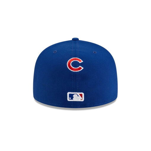 Chicago Cubs Katakana Street Fitted Cap in Blue